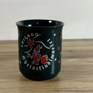VTG 1996 Chicago Christkindlmarket Christmas Market Original Design Glühwein Mug